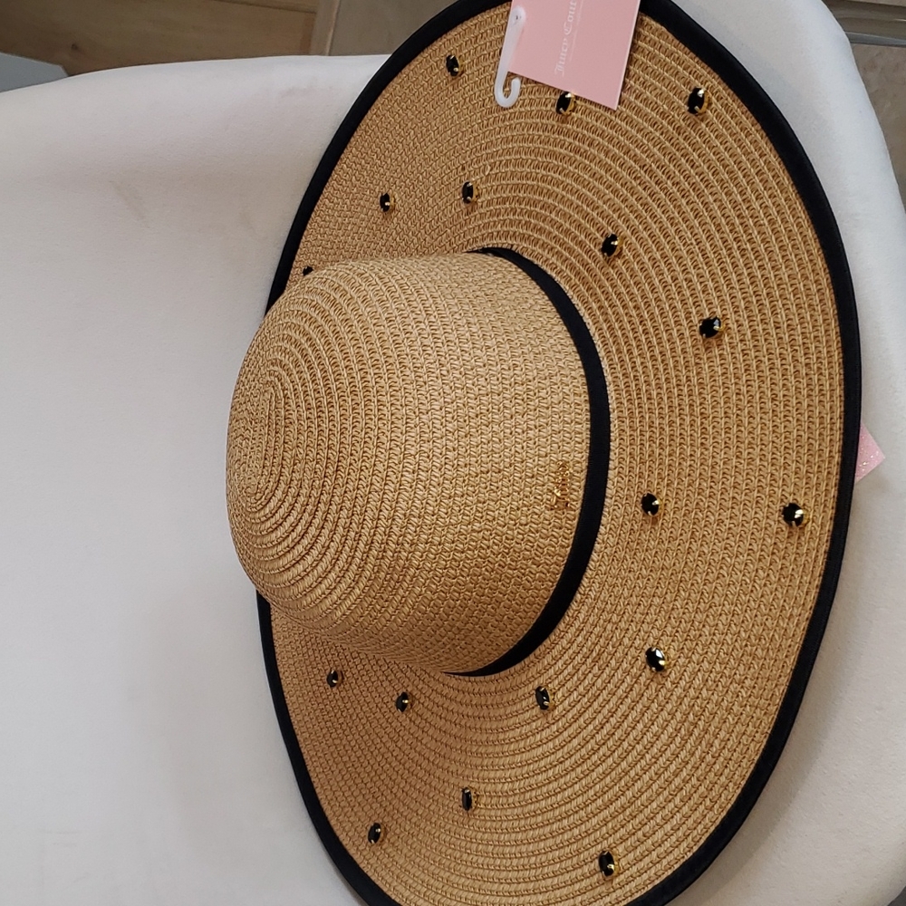 Juicy Couture ❤️NWT❤️ Wide Brimmed Jeweled Hat!❤️❤️❤️